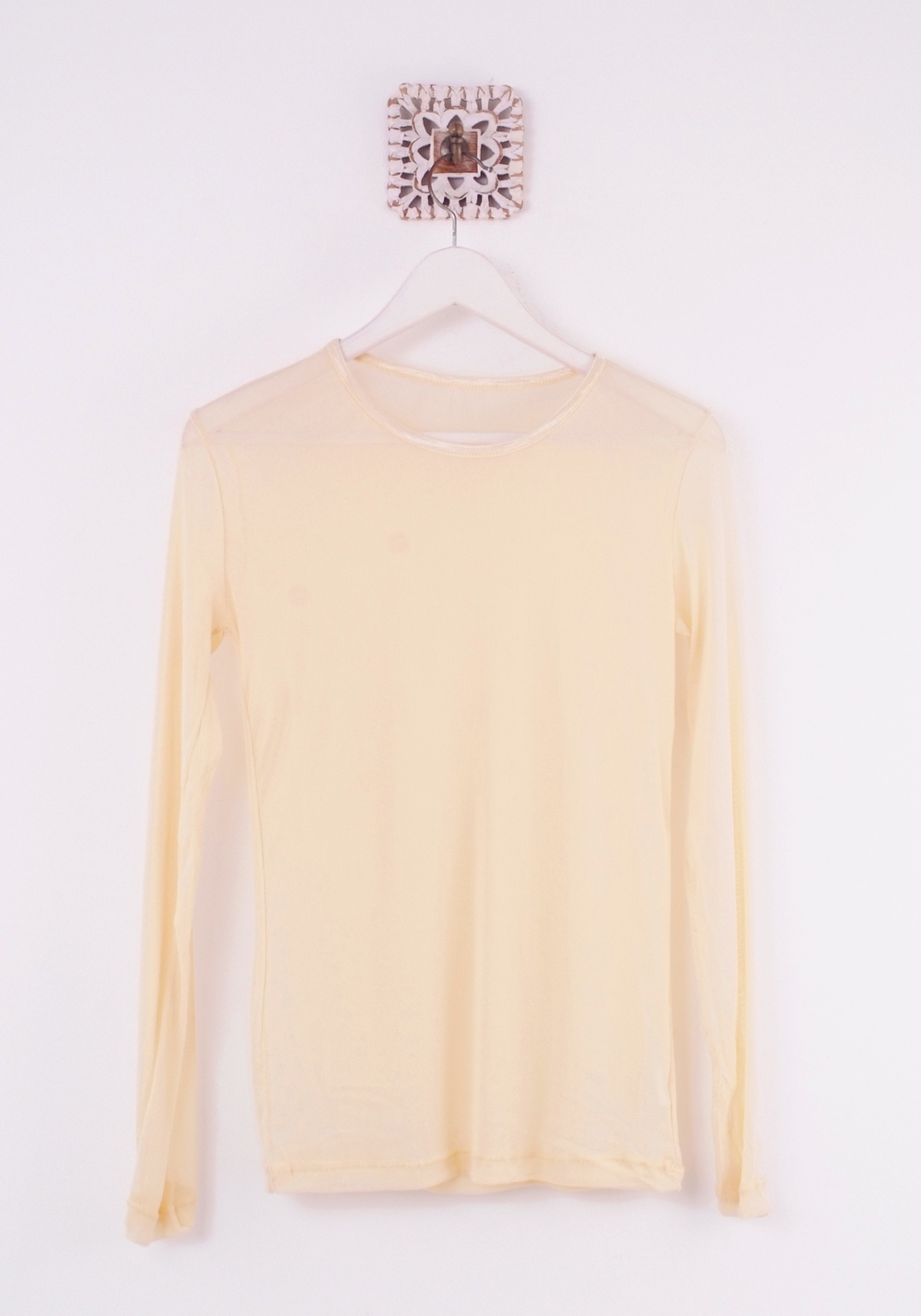 Camiseta tul transparente - Beige - Belle Bohême - Tienda online - La que inspira